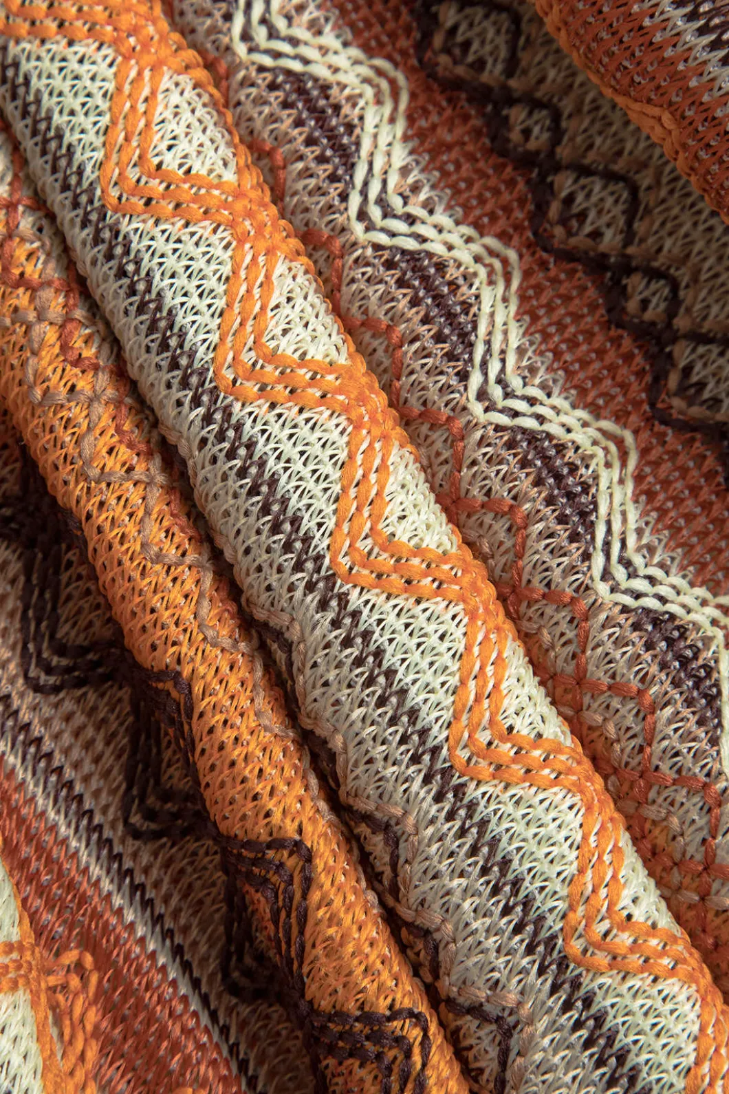 Zigzag Stripe Halter Backless Knit Maxi Dress>MICAS Hot